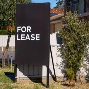 For lease sign