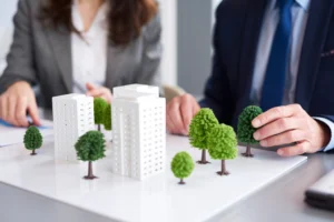 commercial property including land