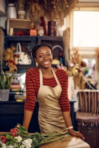 flower shop owner
